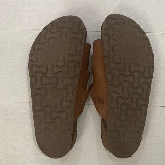 VINTAGE NAOT women's austin sandals in tan - Picture 14 of 16